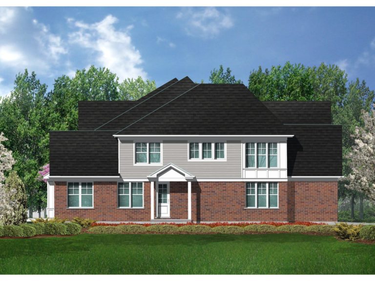 Left Elevation All Brick-min